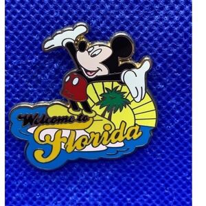 2012 Jerry Leigh Artist Design Florida Mickey Mouse Disney Exclusive Trading Pin
